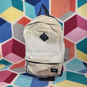 Vans Off The‎ Wall Backpack Beige Tan Canvas Skate Bag